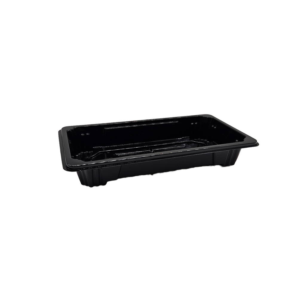 HP00%Sushi-Tray%[TO-0.0N]%inkl.%Deckel,%PET%143x83x50%mm,%800Sets